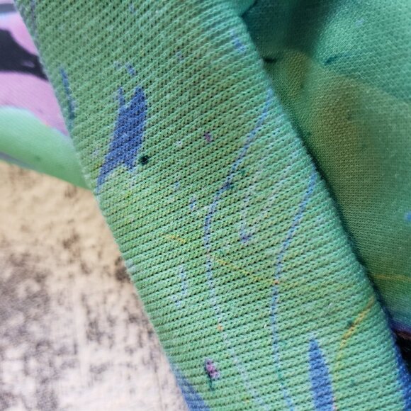 Stay Rad Marble Tie Dye Set4Lyfe Purple Green Blue JG Joggers Large - Picture 16 of 16